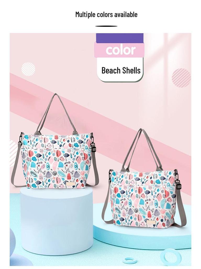 Women's Fashion Waterproof Tote: Large Capacity Crossbody Handbag for Outings