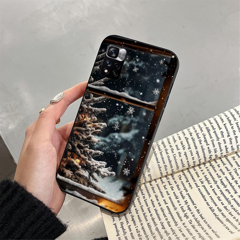 Christmas Tree Ball Funda Phone Case For Xiaomi Redmi note 14 Pro 14 13 12 11 10 Pro 14S 12S 11S Redmi 14C 13C 10