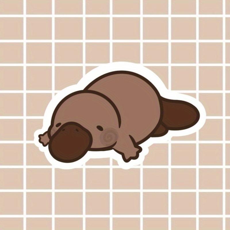 Platypus Sticker | Laptop Stickers Animal Stickers Durable for Laptop, Car, Luggage & More - Perfect for Teens, Adults, Creative Decor & Gifting