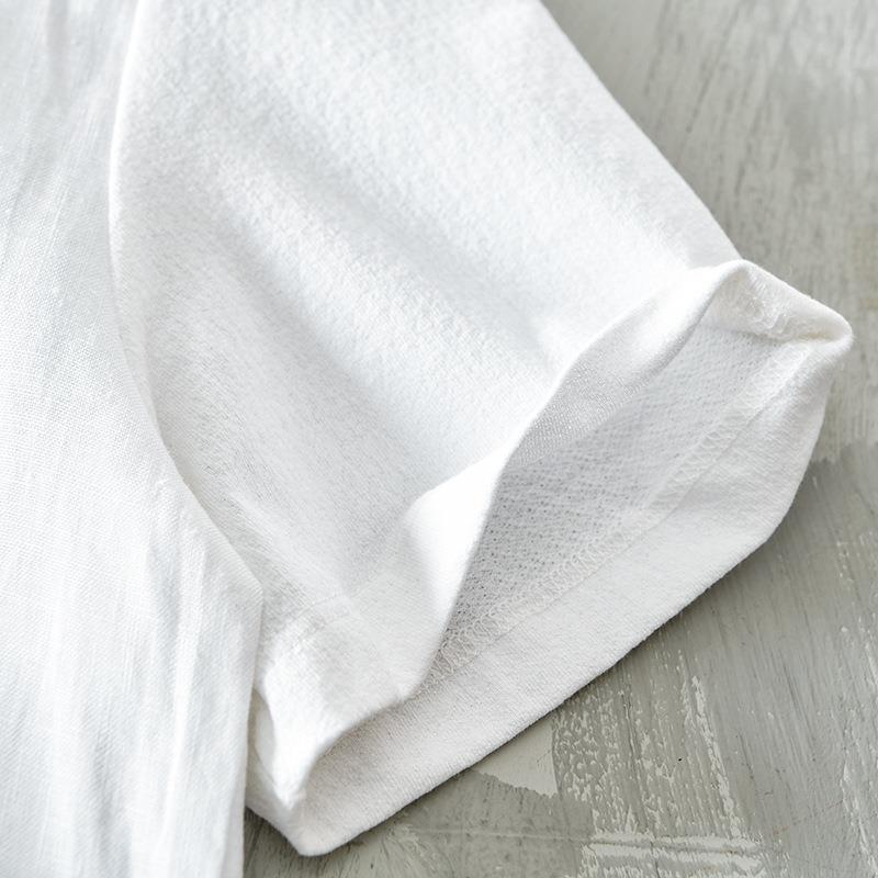 Summer Embroidered Cartoon Short-Sleeved T-Shirt for Men - T2606