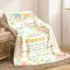 2026 New Arrivals Mom Envelope Theme Flannel Blanket Fabric Digital Printing Suitable for All Seasons Versatile Fashionable Style