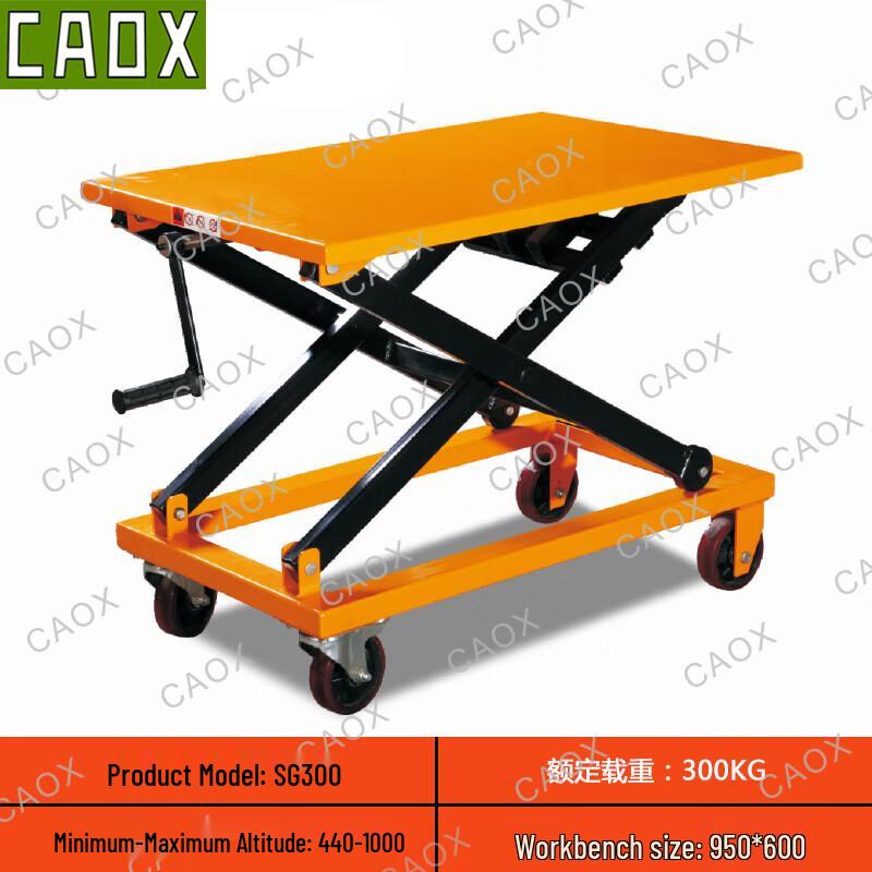 CAOX Manual Scissor Lift Table