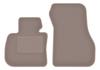 Beige front floor mats for: BMW 2 F46 7-seater (2015-2022)