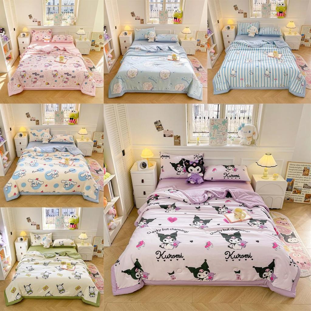Sanrio Pattern Water Wash Cotton Summer Air Conditioner Quilts For Children
