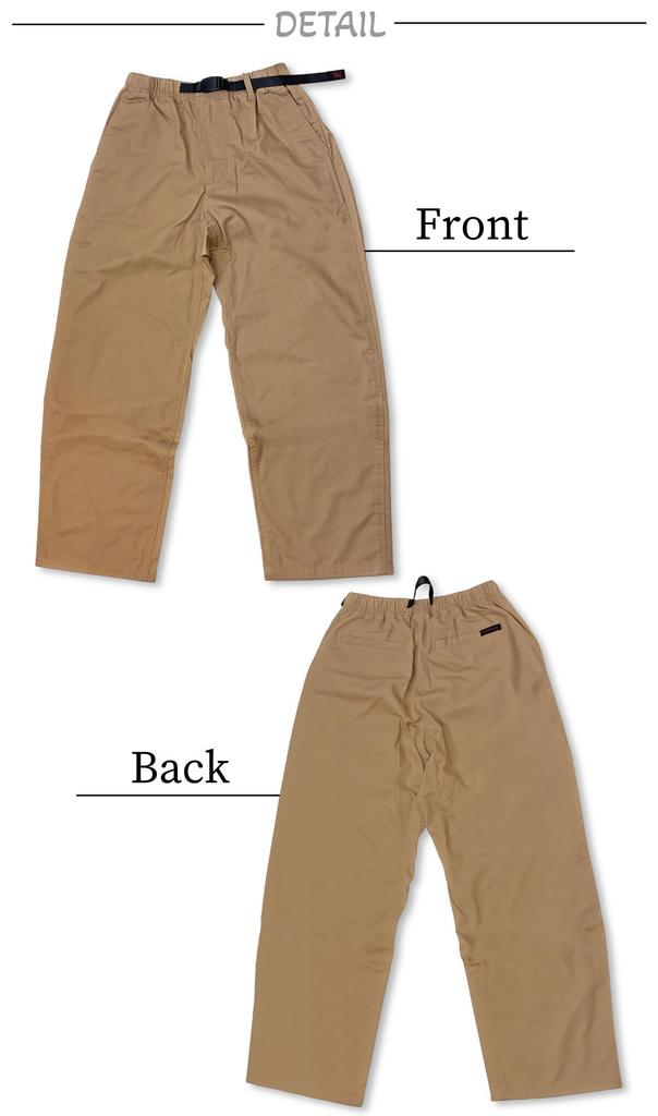 Gramicci T/C TWILL WIDE PANT, Herren, Japanische Limited Edition, GMP5-FJP004 (S, CHINO)