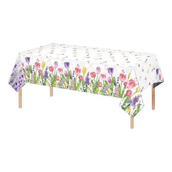 Iridescent Disposable Tablecloth Plastic Waterproof Table Cover Sparkly Table Cloth for Rectangular Table Parties Birthdays Weddings Holiday Decor