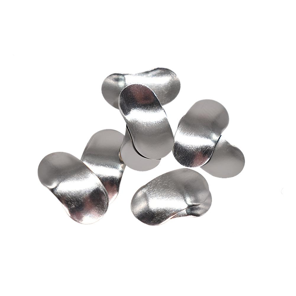 100 ks/vrecko Dentálne sekčné tvarované matrice Výplňová kovová matrica univerzálna na výmenu zubov