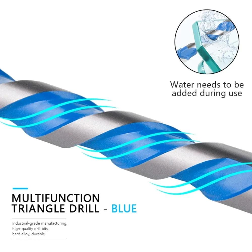 8PCS/SET Drill Bits For Drilling Glass Tiles Walls Concrete Metal Etc.3-12mm Metal Drilling Drill Bit Set Drilling Tools