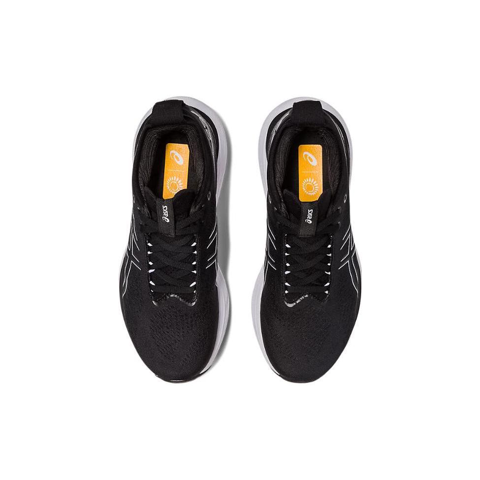 Asics Gel Nimbus 25 Black Pure Silver Women Sneakers 1012B356-001