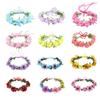 Princess Garland Green Garland Women Girls Hair Accessories Flower Hoops Headgear Beach Wedding Party Supplies Flower Crown