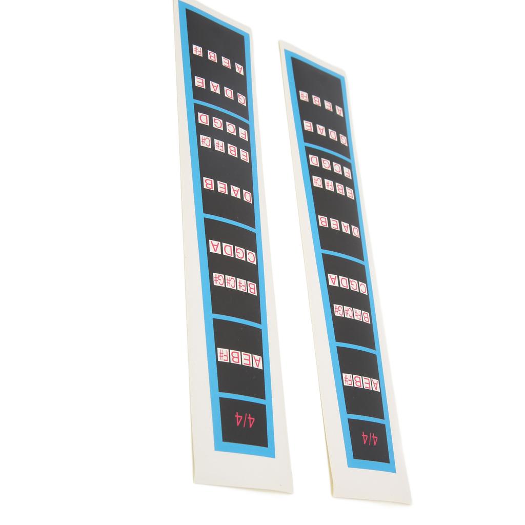 2Pcs Violin Stickers Fingerboard Marker PVC Music Instrument Accessories for Fiddle 4 4