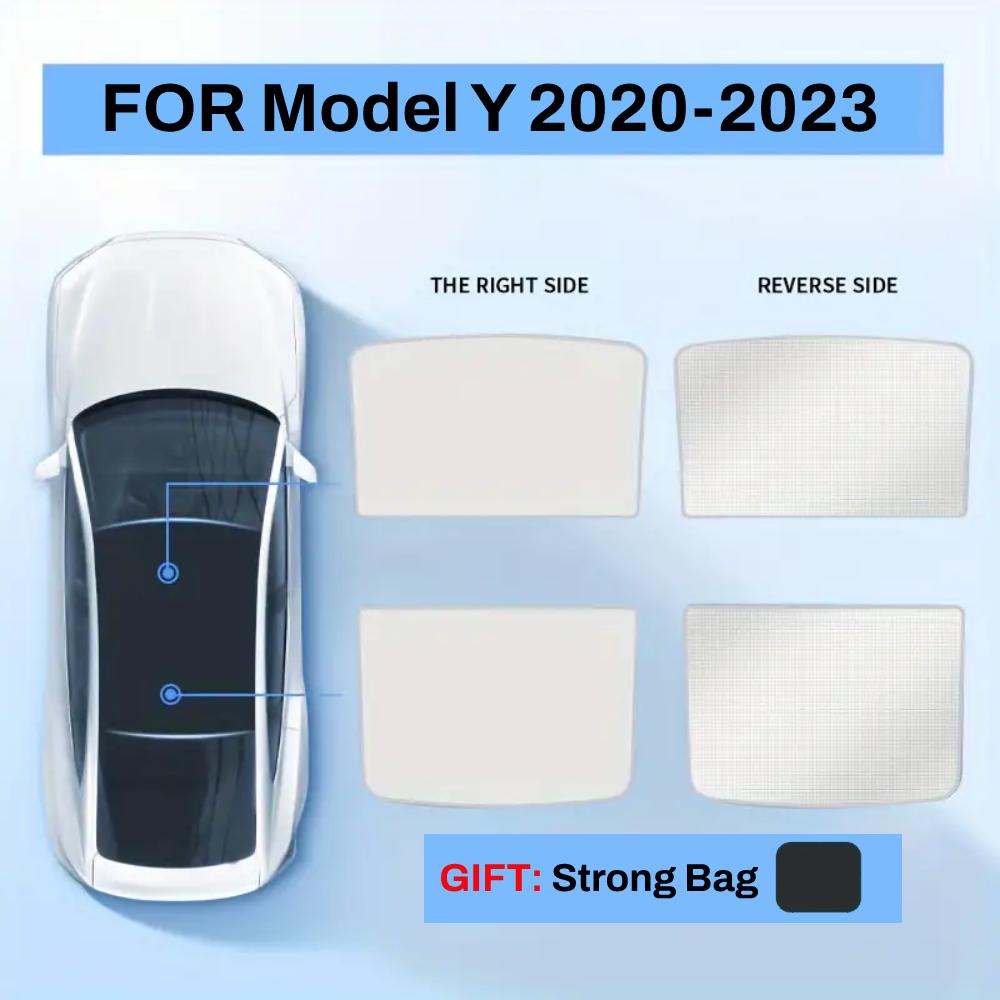 For Tesla Model 3 Model Y Car Windshield Sunshade Cover Front Window Sun Shade Visor Auto Interior Accessories UV Protection