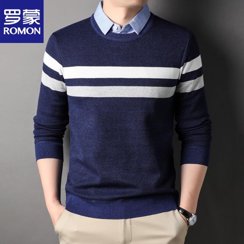 

Romone Men s Casual Knit Tops M