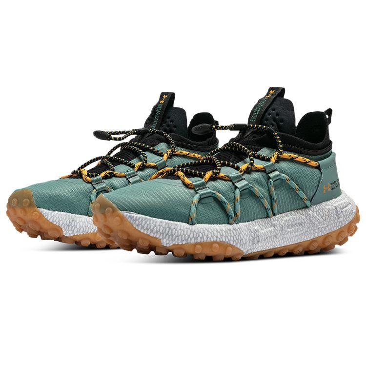 Under Armour HOVR Summit Fat Tire Cuff Retro Teal Black Unisex Sneakers 3022945-303