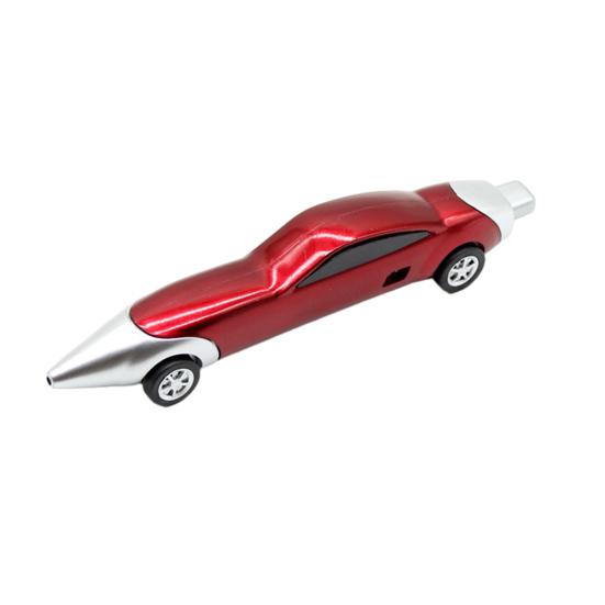 

Автомобильные ручки-игрушки с настоящими вращающимися колесами, забавные выдвижные шариковые ручки для детских праздников, школьные принадлежности, оригинальный подарок красный