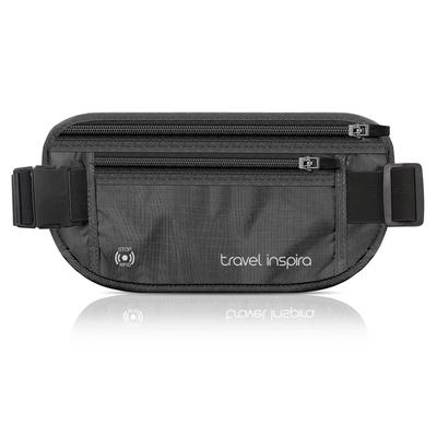 Waist Security Hidden Secret Waist Passport Running Overseas Money Valuables Waist Security Convenient Black [travel Inspira] Pouch, Pouch,