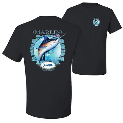 Blue Marlin Fish Fishing Fisherman Angler Gift T-Shirt 100% Cotton O-Neck Summer Short Sleeve Casual Mens T-shirt Size S-3XL