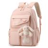 Japanese Ins College style backpack with pendant versatile large capacity backpack for women school bags for middle school girls