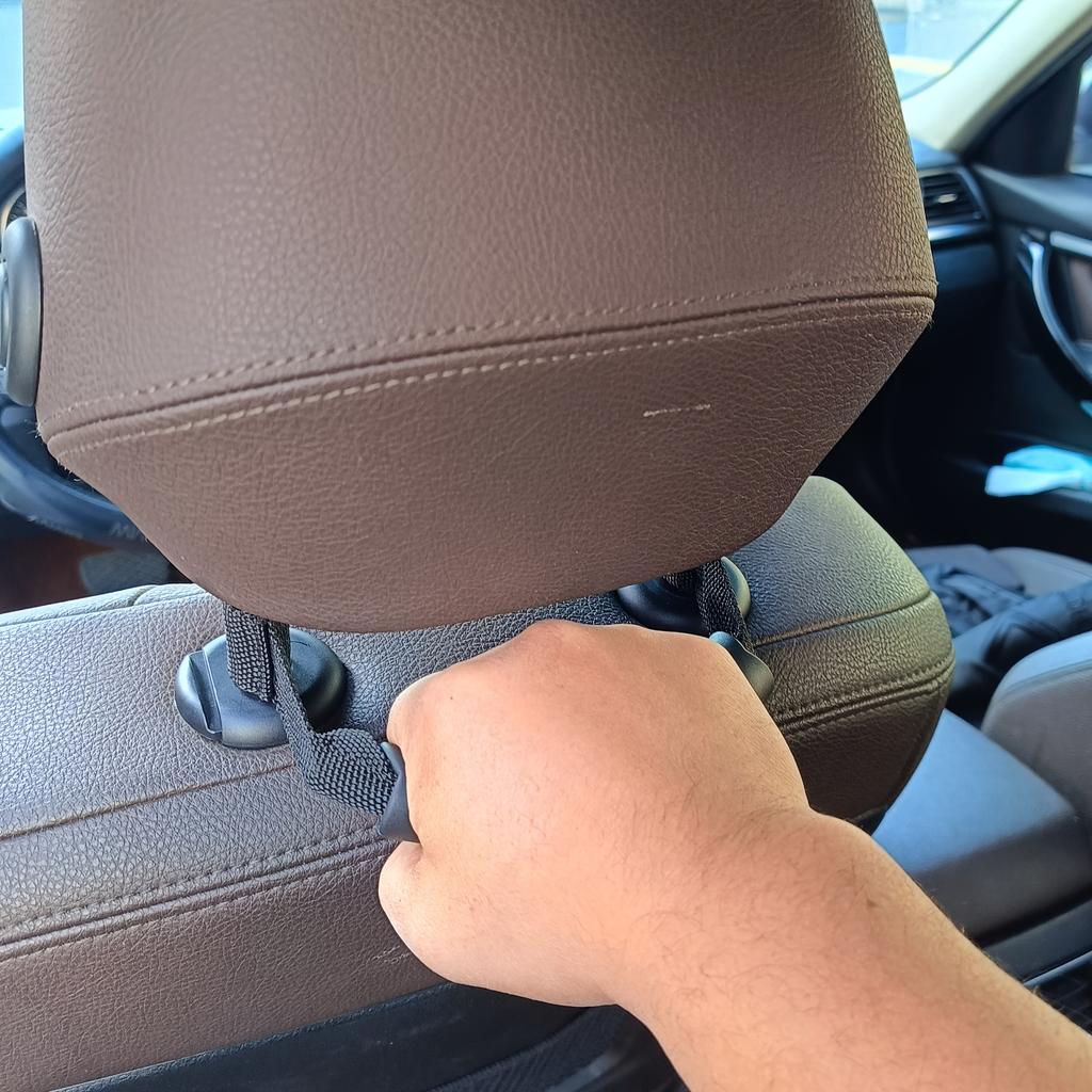 1/2pc Universal Car Headrest Grab Handle,Car Rear Seat Back Grab Handle, Headrest Grab Handle,Durable Safety Grip Vehicle Handle