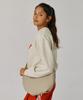 Paperboy Rounding Hobo Bag - Beige