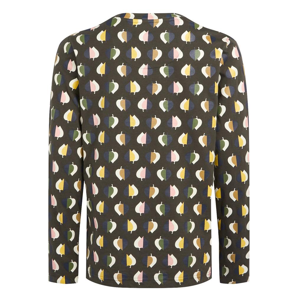 Regatta Dámské/Dámské tričko Orla Kiely Leaf Print s dlouhým rukávem