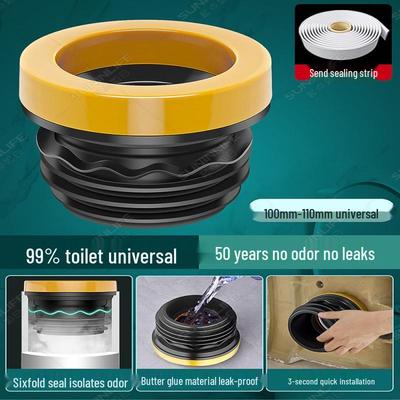 Anel de Vedação Anti-Odor para Flange de Vaso Sanitário