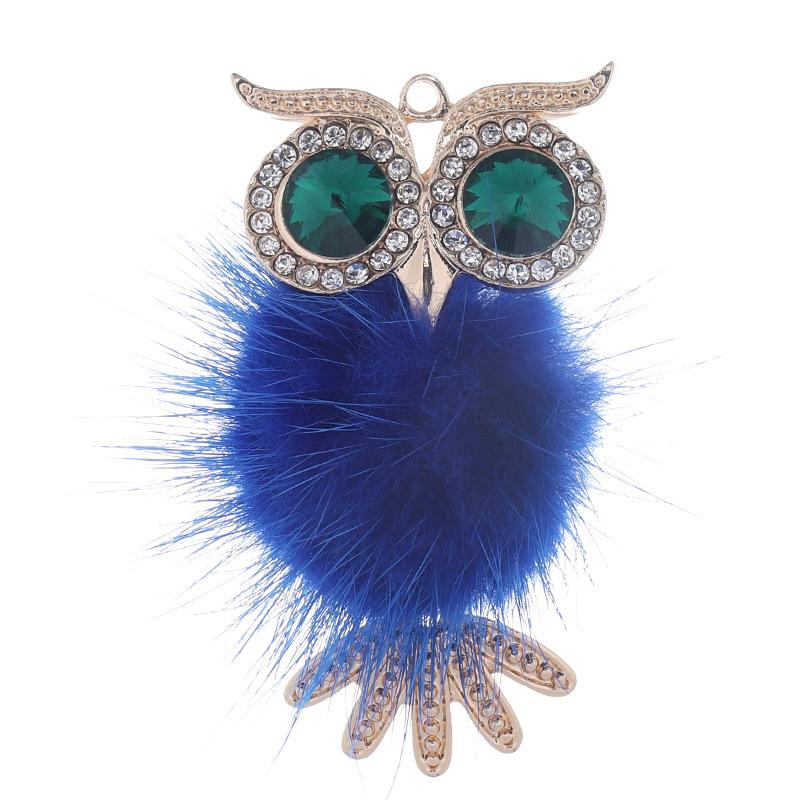 Crystal Owl Car Air Freshener Diamond Villus Owl Car Perfume Air Vent Clip Auto Accessories Interior Woman Aromatherapy Ornament