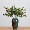 Real Touch Artificial Raspberry Branches Elegant Handmade Simulation Blueberry Fruits Plastic Artificial Berries Branches