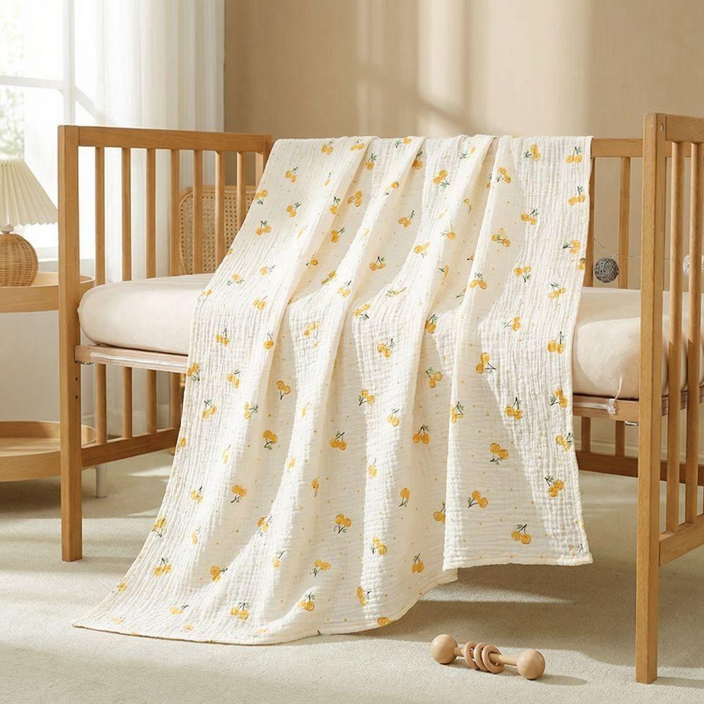 Soft Muslin Swaddle Cotton Kids Bath Towel Fashion Baby Blanket  Girls
