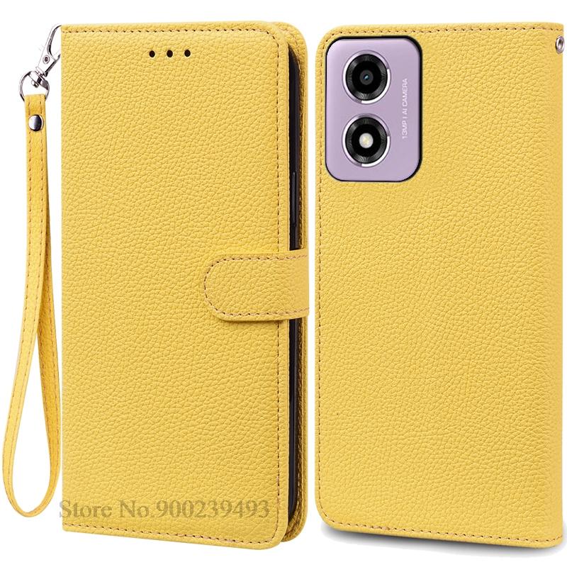 Custodia E14 Per Custodia Moto E14 Custodia Portafoglio a Libro in Pelle Per Custodia Motorola E14 Copertura per Cellulare Per Moto E14 Capa Fundas Alloggiamento