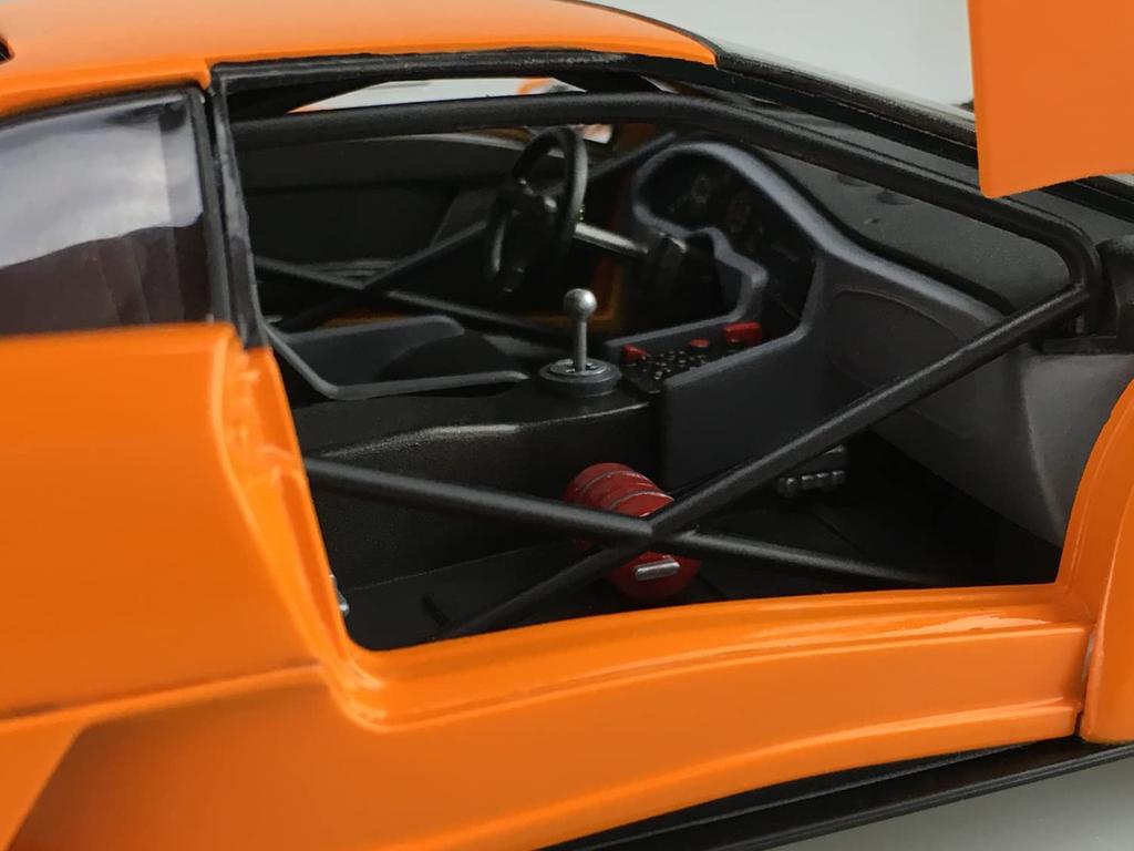 Aoshima Bunka Kyozaisha The Supercar Series Lamborghini Diablo GTR Plastic Model Molding Color 1/24 No.20 '99