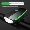 USB Rechargeable Bicycle Headlight with Horn