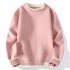 Autumn and Winter Men's Sweater Fashionable Simple Fake Two-piece Pullover Long-sleeved Top