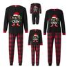 Christmas Print Family Set Long Sleeved Top And Pants Family Set Parent-child Outfit