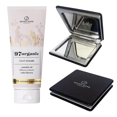 7suns 97organic Hand Cream 75ml + Free Double Mirror