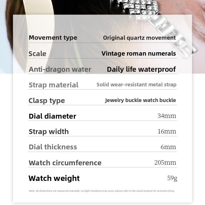 OPK Brand Watch Diamond-encrusted Elegant Quartz Watch Women's Watch Women's Watch
