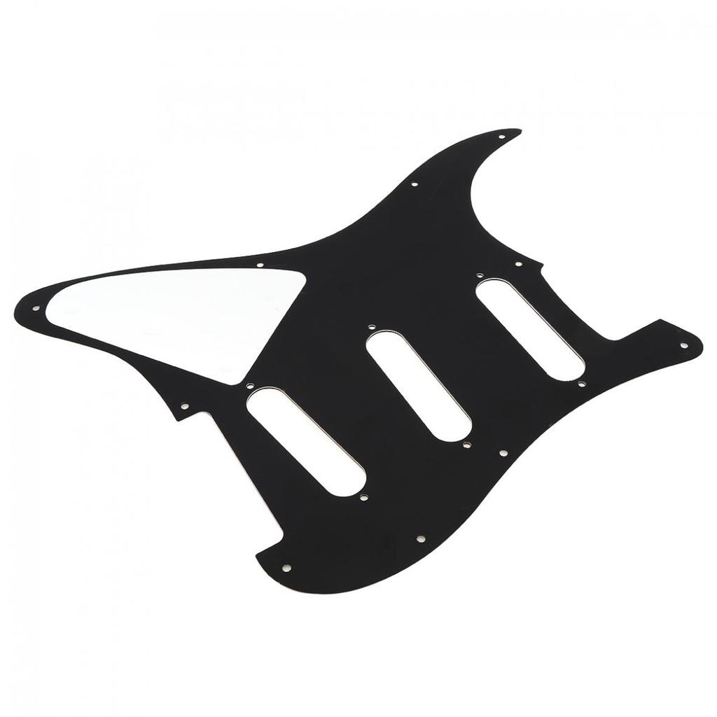 3Ply SSS PVC Electric Guitar Pickguard for FD ST Guitar 2 Colors Optional
