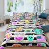 Watermelon Duvet Cover Set Green Red Polyester King Queen Full Size Bedding For Kids Teens Adults