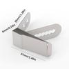Stainless Steels Food Probe Clip Heat Resistant Professional Thermometers Clamp Temperature Meter Pot Clip Holder