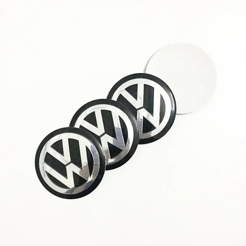 2025 Caldo 56/65mm Decalcomania Coprimozzo Ruota Auto per VOLKSWAGEN Passat MK4/5/6/7 Polo Tiguan Bora Touran CC Bettle Decorativo