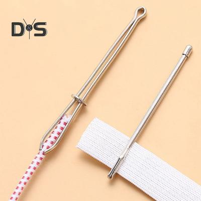 Bağcıklı İplik Geçirme Seti Metal İplik Geçirme Klipsi Elastik Kurdeleler Kordonlar İplik Geçirme Kapşonlu Üstler Şortlar Pantolonlar için Dikiş İplik Geçirme İpi Değiştirme