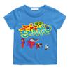 Maglietta con stampa anime Zig e Sharko Cosplay Superman Maglietta divertente Magliette dei cartoni animati preferiti dei bambini Carine Vestiti Y2K per ragazzi e ragazze