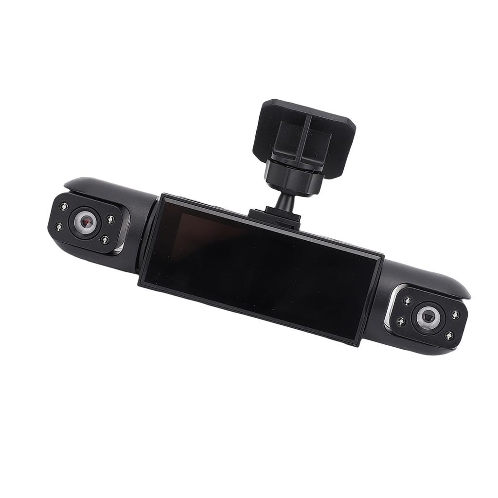 Dash Cam with Rear View Camera 1080P 170 degrees  Wide Angle 4 Channel Car Dashboard Camera for Driving Record Accidents