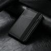 Leren Mobiele Telefoon Kaarttas Hoge Kwaliteit Universeel Multifunctioneel Telefoon Kaartsleuf Creatieve Plakbare Achterkant Sticker Portemonnee
