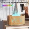 Map Humidifier Colorful Gradient Flame Aroma Diffuser Home Hotel Desktop USB Air Humidification