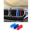 3st M Färg ABS Grillgaller Njurremsskydd för BMW X5/X6 2014-2016