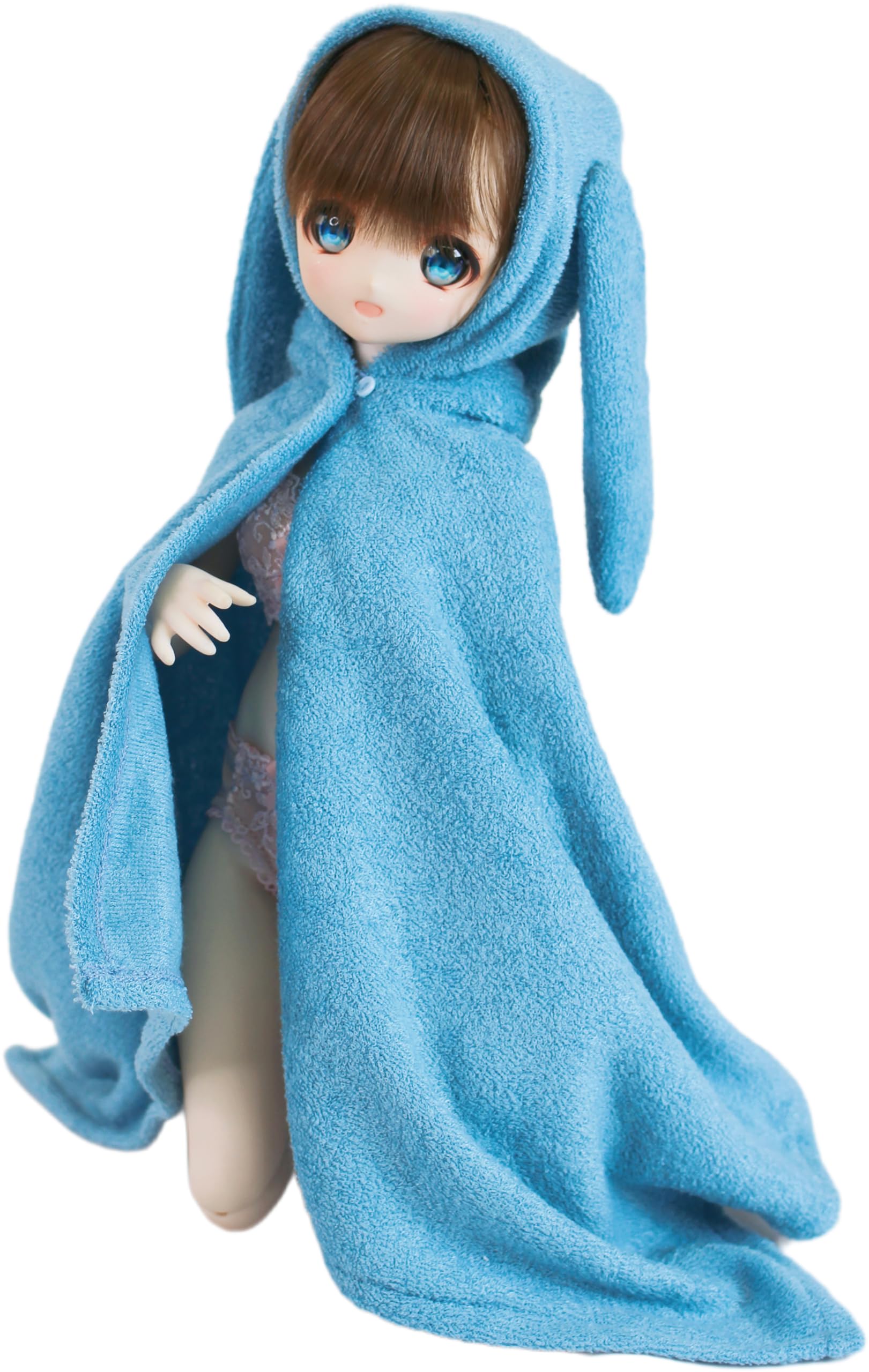 

DD MDD совместимое банное полотенце Пушистое банное полотенце Синее После ванны кролик 40см 60см Кукла BJD Одежда для куклы [Petite Marie] 1/3 вислоухий Вислоухий [Petite