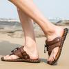 Fashion Summer Business Men's Sandals Leisure sports quality style Daily beach walking High quality and comfortable flat shoes Hot
