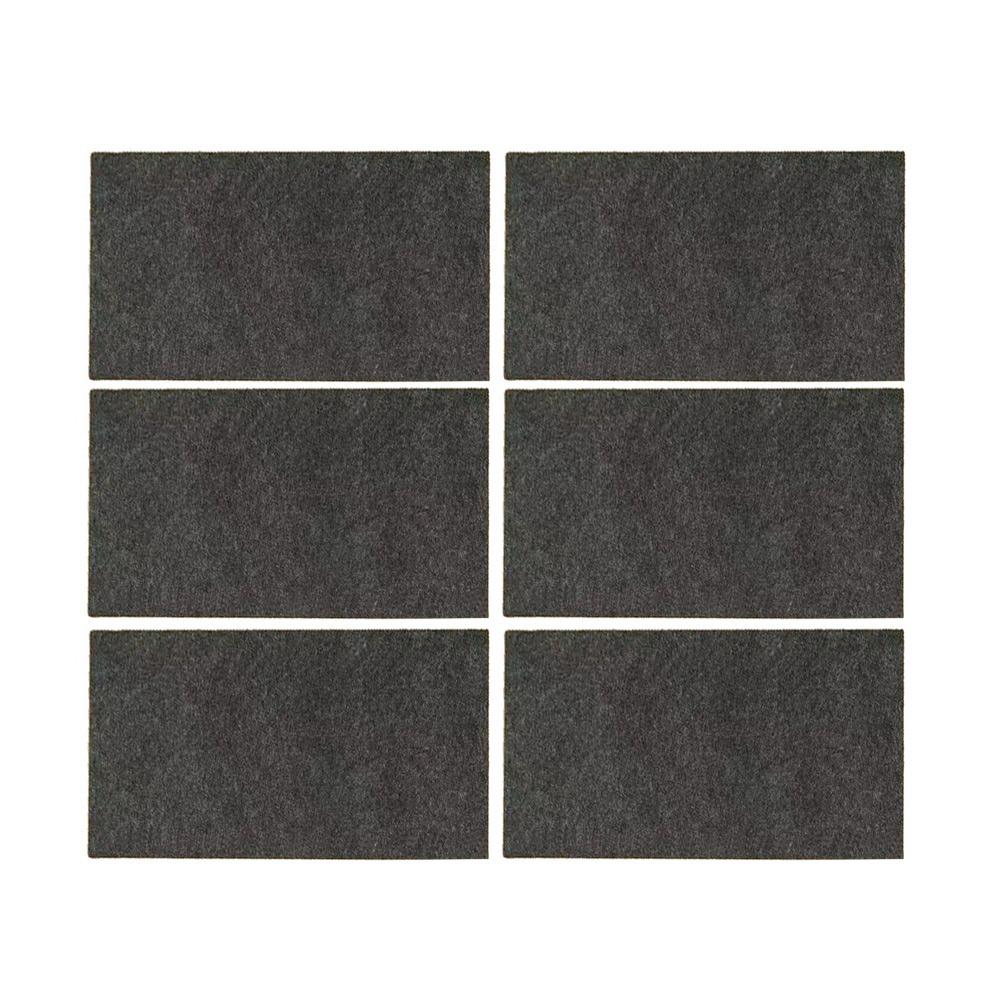 3/6Pcs Non-Slip Disposable Kitchen Floor Mat Wear-resistant Oil Proof Kitchen Rug Non Washable Thick Absorbent Door Mats