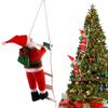 Christmas Santa Claus Climbing Ladder Doll Christmas Tree Hanging Decoration Indoor Door Wall Christmas Pendant
